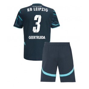 RB Leipzig Lutsharel Geertruida #3 Rezervni Dres za Dječji 2024-25 Kratak Rukavima (+ kratke hlače)